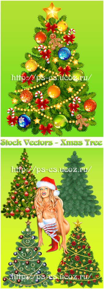 Stock Vectors Xmas Tree
